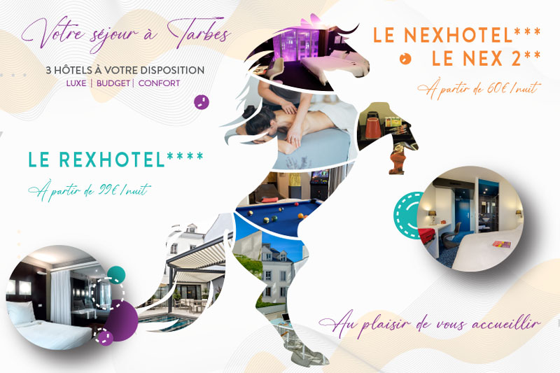 Rex-Nex et Nex2 Hôtels à tarbes