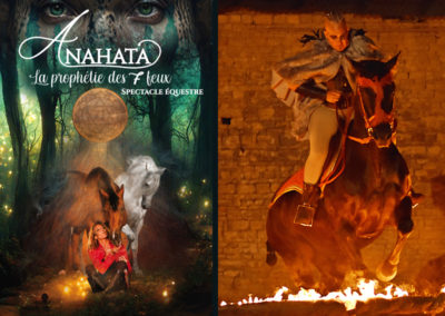 EDITION 2024 – Spectacle « ANAHATA, La Prophétie des 7 Feux » du Théâtre Caballicare